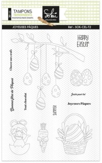 SO' Celebrate: Joyeuses Pâques - Clear Stamps - Sokai