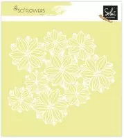 So' Flowers: Les fleurs sauvages stencil Sokai