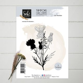 SO' Magic: Les Chardons - Cling Stamps - Sokai
