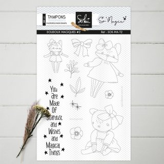 SO' Magic: Doudoux magiques 2 - Clear Stamps - Sokai