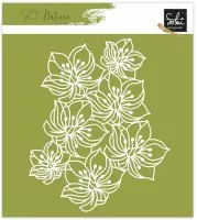 So' Nature: Fleurs d'automne - Stencil - Sokai