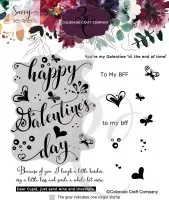 Galentine's Quick Card - Clear Stamps - Colorado Craft Company