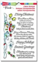 Snowman Wishes stampendous clear stamps