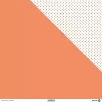 ModaScrap - Pastel Mandarin - 12"x12" Design Paper