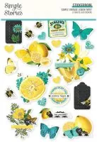 Simple Vintage Lemon Twist - Sticker Book - Simple Stories
