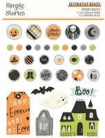 Spooky Nights - Decorative Brads - Simple Stories