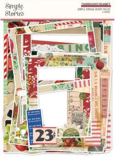 Simple Vintage Berry Fields - Chipboard Frames - Simple Stories