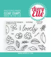 Lovely - Clear Stamps - Avery Elle