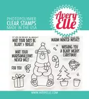 Beary & Bright - Clear Stamps - Avery Elle