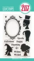 Creepy Cameos - Clear Stamps - Avery Elle