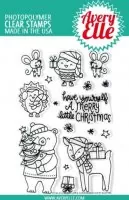 A Merry Little Christmas - Clear Stamps