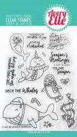 Joyeux Narwhal - Clear Stamps - Avery Elle