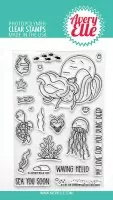 Underwater Friends - Clear Stamps - Avery Elle