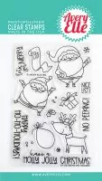 Ho-Ho-Holiday - Clear Stamps - Avery Elle