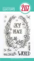 Peaceful Frame - Clear Stamps - Avery Elle