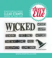 Wicked - Clear Stamps - Avery Elle