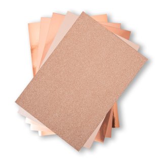 Rose Gold - Opulent Cardstock - A4 - Sizzix