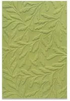 Delicate Leaves Multi-level Texture Fades Embossing Folder by Sizzix
