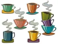 Papercut Café Tim Holtz Thinlits Colorize Dies Sizzix