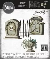 Graveyard - Thinlits Dies - Tim Holtz - Sizzix