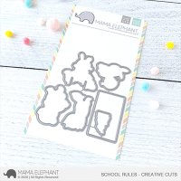 School Rules - Creative Cuts (Dies) - Mama Elephant