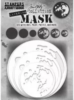 Moon Mask - Layering Mask - Tim Holtz - Stampers Anonymous