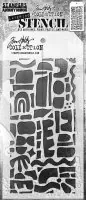 Tim Holtz Cutout Shapes 1 Layering Stencil Stampers Anonymous