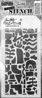 Tim Holtz Cutout Shapes 2 Layering Stencil Stampers Anonymous