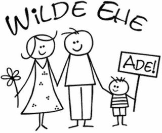 Wilde Ehe Ade - Motivstempel
