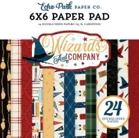 Wizards And Company - Paper Pad - 6"x6" - Echo Park