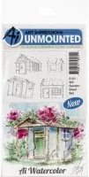WC Garden Shed Set - Ai Watercolor Stamps