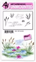 WC Pond Set - Watercolor Stamps - Art Impressions