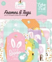 Welcome Easter Frames & Tags Die Cut Embellishment Echo Park Paper Co