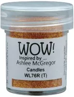 wow embossing powder Ashlee McGregor Colour Blends Candles