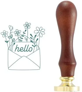 Wax Seal Stamp - Sending a Hello - Spellbinders