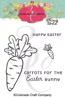 Carrots For Bunny Mini - Clear Stamps - Colorado Craft Company