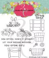 Dreams Blossom - Clear Stamps - Colorado Craft Company