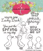 Lucky Duck - Clear Stamps - Colorado Craft Company