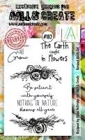 AALL & Create - Bouquet Quote Set - Clear Stamps #182