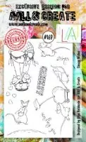 AALL & Create - Cheesy Wishes Clear Stamps #169