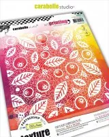 Art Printing - Doodle Leaf - Cling Stamps - Carabelle Studio