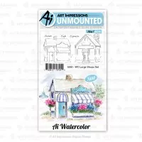 WC Large Shops Set - Ai Watercolor Stamps