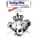 Baby Aloysius Dinkie - Red Rubber Stamp - IndigoBlu