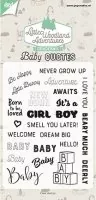 Baby Quotes - Clear Stamps - Joycrafts