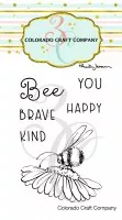 Bee You Mini - Clear Stamps - Colorado Craft Company
