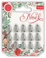 Craft Smith - Noel Bell Charms - Metal Charms