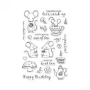 Mouse Tea Party - Clear Stamps