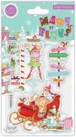 Made by Elves - Sleigh - Clear Stamps - Craft Consortium