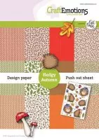 CraftEmotions - Hedgy Autumn - Paper Kit A5