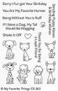 Puppy Kisses - Clear Stamps - MFT